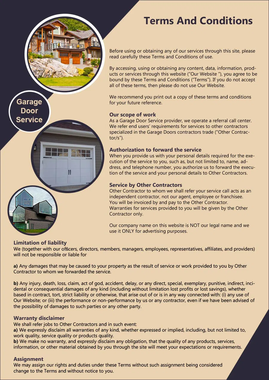 Garage Door Mobile Service Roxbury, MA 617-302-8067